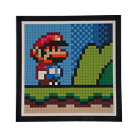 LEGO Mario Mosaic